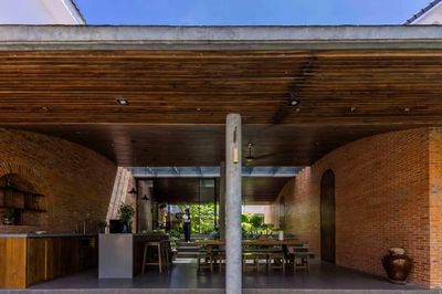Ngôi nhà 250 m² không có cửa