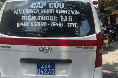 Cách nhận biết xe cấp cứu được cấp phép