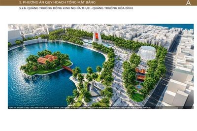 Quảng trường Đông Kinh Nghĩa Thục sẽ thế nào sau tái thiết?