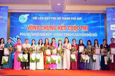 Huế: 15 dự án vào chung kết cuộc thi 'Phụ nữ khởi nghiệp - Hành trình chuyển đổi số' 2026
