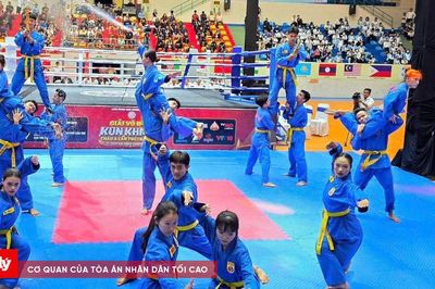Việt Nam giành ngôi Nhất toàn đoàn trong giải Kun Khmer