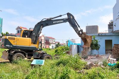 Phường Bắc Giang cưỡng chế thu hồi đất phục vụ dự án cạnh đường Lê Duẩn