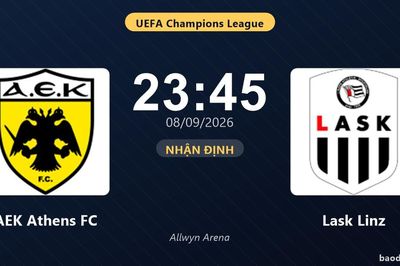 Nhận định AEK Athens FC vs Lask Linz: Màn so tài của hai đội vào phom