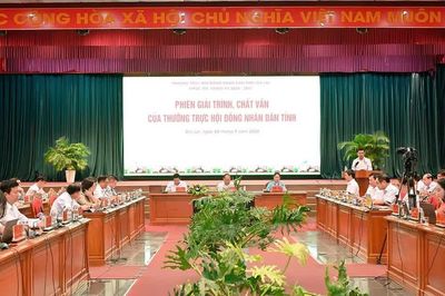 Thường trực HĐND tỉnh Gia Lai tổ chức phiên giải trình, chất vấn những vấn đề nổi lên từ thực tiễn