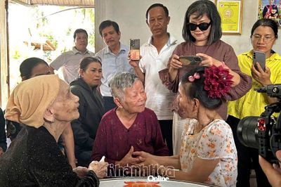 Gần 45 năm tìm lại người con duy nhất của liệt sĩ: Cuộc hội ngộ diệu kỳ