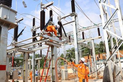 Tăng năng lực cấp điện phục vụ phát triển công nghiệp