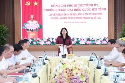 Phó Bí thư Tỉnh ủy Giàng Thị Dung: 9 xã khu vực Văn Yên cần tập trung quyết liệt hoàn thành các nhiệm vụ chính trị năm 2026