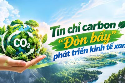 Tín chỉ carbon: 'Đòn bẩy' phát triển kinh tế xanh