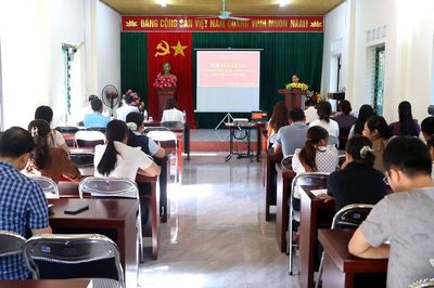 Bồi dưỡng nhận thức về Đảng cho hơn 50 quần chúng ưu tú