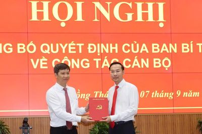 Ông Nguyễn Thanh Nhàn giữ chức Phó Bí thư Tỉnh ủy Đồng Tháp