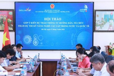 Thi kỹ năng nghề quốc gia dự kiến tổ chức định kỳ 2 năm một lần
