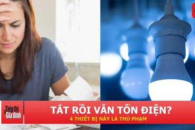 4 thiết bị vẫn âm thầm dùng điện dù đã tắt, nhiều gia đình không để ý