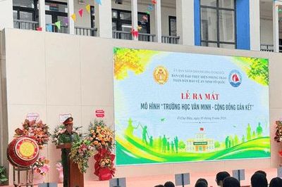 Xây dựng 'Trường học văn minh - Cộng đồng gắn kết' ở Thủ đô