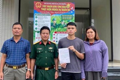 Xã Đan Phượng: Tiếp nhận 28 đơn tình nguyện nhập ngũ năm 2027