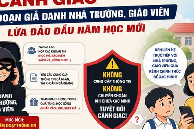 Thông tin quan trọng: Cha mẹ học sinh cần nắm rõ điều này để tránh bị lừa đảo đầu năm học mới