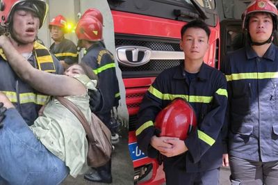 Chiến sĩ cảnh sát kể phút lao vào khói lửa cứu người trong vụ cháy khách sạn