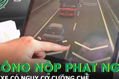 Không nộp phạt nguội, chủ xe có nguy cơ bị cưỡng chế
