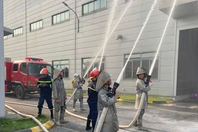 Huấn luyện nghiệp vụ cho lực lượng phòng cháy chữa cháy cơ sở