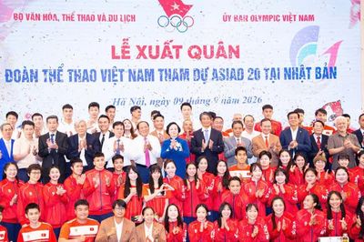 Đoàn Việt Nam xuất quân, 348 VĐV phấn đấu tối thiểu 4 huy chương vàng ASIAD 2026
