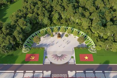 Tượng đài 'Bác Hồ với ngày hội non sông': Nối dài mạch nguồn dựng nước, giữ nước