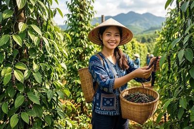 Giá tiêu hôm nay 9.9 tăng mạnh ở tất cả vùng trọng điểm