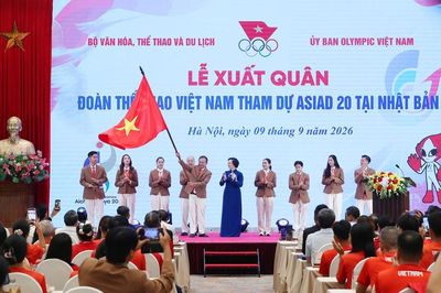 Phó Thủ tướng Phạm Thị Thanh Trà:Đoàn Thể thao Việt Nam hãy tỏa sáng tinh thần, bản lĩnh Việt Nam tại ASIAD 20
