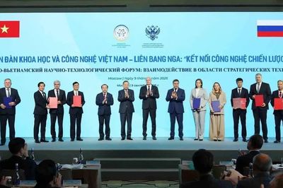 [Ảnh] Tổng Bí thư, Chủ tịch nước Tô Lâm dự Diễn đàn Khoa học và Công nghệ Việt Nam-Liên bang Nga