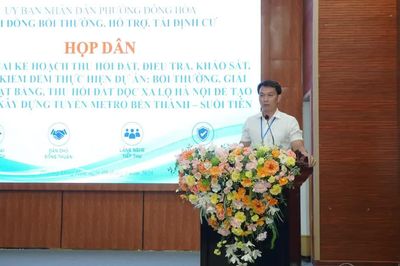 Phường Đông Hòa: Đẩy nhanh giải phóng mặt bằng phục vụ dự án kéo dài metro Bến Thành – Suối Tiên