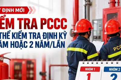 Quy định mới về kiểm tra phòng cháy chữa cháy: Cơ sở nào 1 năm, cơ sở nào 2 năm/lần?