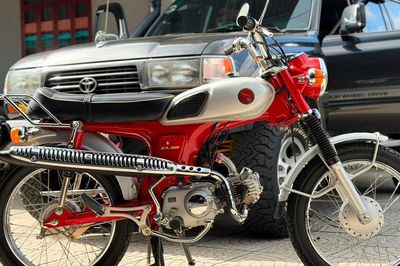 'Xế nổ' hàng hiếm Honda CL50 Benly giá 150 triệu tại Tây Ninh