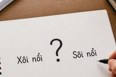 Xôi nổi hay sôi nổi: Từ nào mới đúng chính tả?