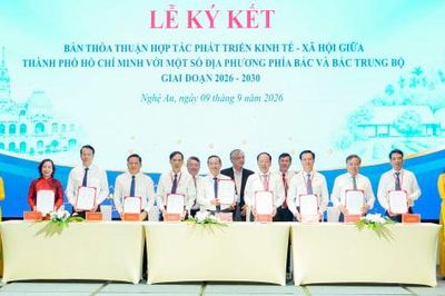TP.HCM 'bắt tay' Nghệ An và các tỉnh tạo liên kết vùng