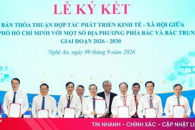 Ký hợp tác phát triển giữa TP Hồ Chí Minh với Hà Tĩnh và một số địa phương