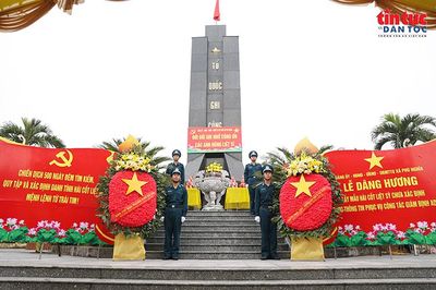 Nhiệm vụ đặc biệt tại các nghĩa trang liệt sĩ