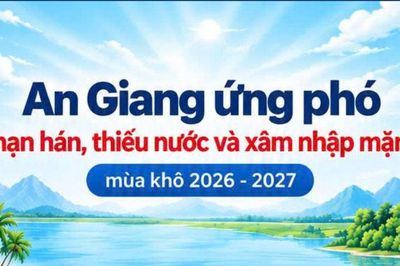An Giang dự kiến chi hơn 387 tỉ đồng ứng phó hạn, mặn mùa khô