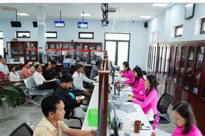 Thăng Bình đưa dịch vụ hành chính đến gần người dân