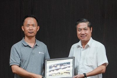 Phó Chủ tịch UBND thành phố Phan Thái Bình làm việc với nhà đầu tư dự án sản xuất tua-bin điện gió