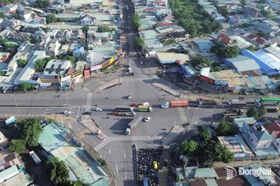 Điều chỉnh tổ chức giao thông tại nút giao Cổng 11