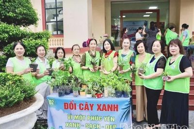 Phúc Yên lan tỏa lối sống xanh