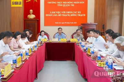 Thường trực HĐND tỉnh khảo sát, làm việc với các địa phương