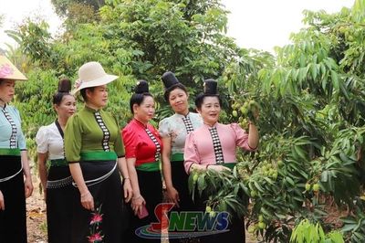 Phụ nữ Mường Bú thi đua làm kinh tế giỏi