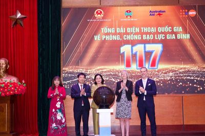Ra mắt Tổng đài quốc gia 117 hỗ trợ người bị bạo lực gia đình
