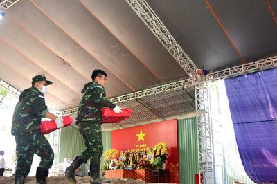 TP. Hồ Chí Minh đã quy tập 605 bộ hài cốt liệt sĩ tại Công viên Lê Thị Riêng