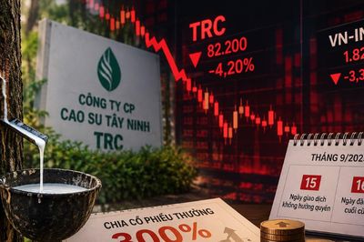 Một cổ phiếu sắp thưởng tỷ lệ 300% bất ngờ bị bán mạnh, giảm phiên thứ 4 liên tiếp