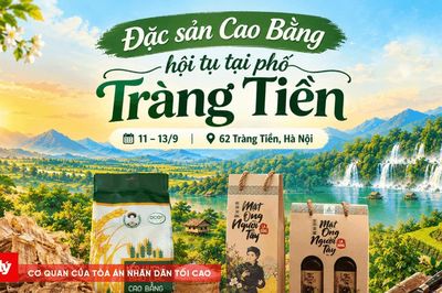 Đặc sản Cao Bằng 'đổ bộ' phố Tràng Tiền