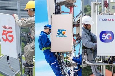 Mỗi nhà mạng mua tối đa hai khối băng tần 900 MHz cho 4G, 5G chiều nay