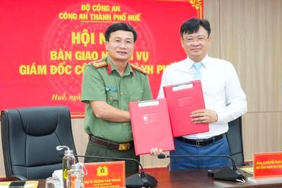 Đại tá Dương Văn Thoan được giao phụ trách Công an TP Huế