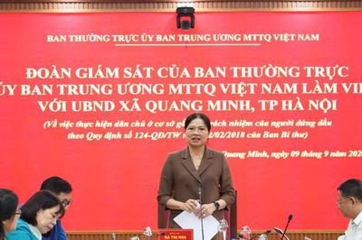 Xã Quang Minh: Nâng cao chất lượng thực hiện dân chủ ở cơ sở gắn với trách nhiệm của người đứng đầu