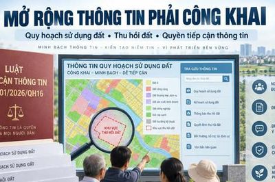 Luật Tiếp cận thông tin năm 2026: Mở rộng đáng kể các nhóm thông tin phải công khai