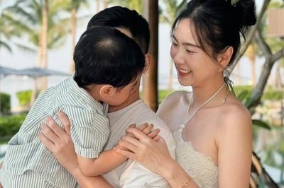 MC Mai Ngọc khéo léo khoe ảnh ông xã trong chuyến du lịch Hạ Long